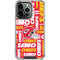 NFL Kansas City Chiefs Red Blast iPhone 16 Pro Clear Case
